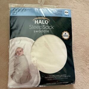 Halo Cream, 0-3 months sleep sack/swaddle